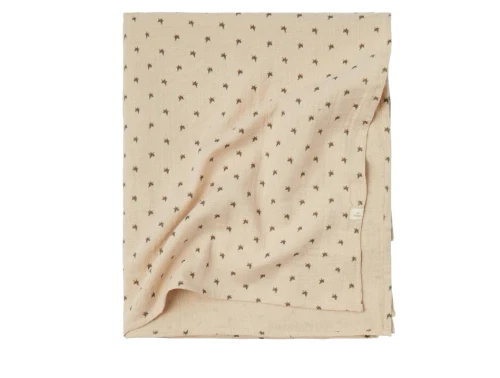 Lil Atelier babytæppe stofble peyote blueberry